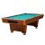 Dynamic Triumph Slate Bed Pool Table - Table finish : Mahogany, Cloth colour : Green
