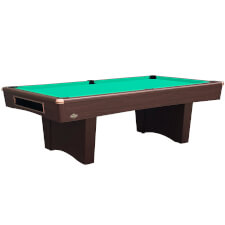Buffalo Eliminator III American Slate Bed Pool Table - Finish : Dark Walnut