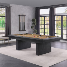Pureline Frontier Slate Bed American Pool Table - Cloth Colour : Camel