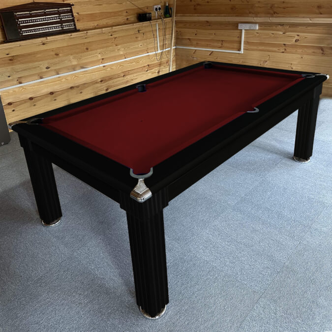 Traditional Diner Slate Bed Pool Dining Table