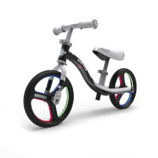 Ride-ezy Go Glo Balance Bike - Colour Options : Black & Silver