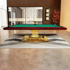 The Graal Slate Bed Pool Table - Table Finish : RAL (Choose code from swatch), Cloth Colour : American Green (Elite Pro)