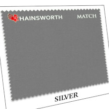 Hainsworth Match Pool & Snooker Table Cloth  - Cloth Colour : Silver (7ft Pool only)