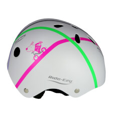 Ride-ezy Hector Helmet - Colour & Size Options : White - Size S