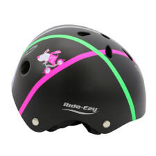 Ride-ezy Hector Helmet - Colour & Size Options : Black - Size S