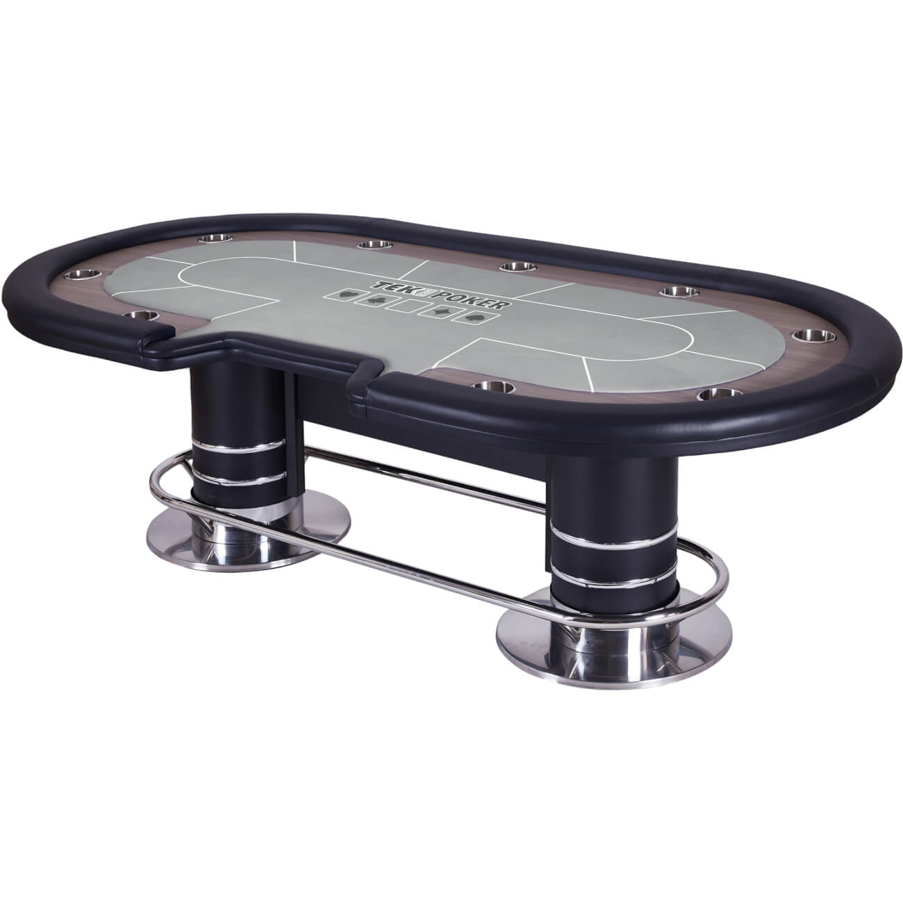 Tekscore High Roller Pro 8ft Poker Table