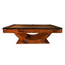 The Horus Slate Bed Pool Table - Table Finish : Ironwood/Black, Cloth Colour : Tan (Smart)