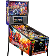 Stern Iron Maiden: Legacy Of The Beast Pro Pinball Machine - Coin mech or contactless : Contactless