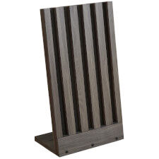 Pureline Launcher Cue Rack for 5 Cues & Ball Set - Finish : Driftwood