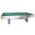 Longoni Las Vegas American Slate Bed Pool Table - Finish : Silver, Cloth Colour : Tournament Green (Simonis)
