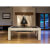 Duo Milano Pool Dining Table - Finish : White