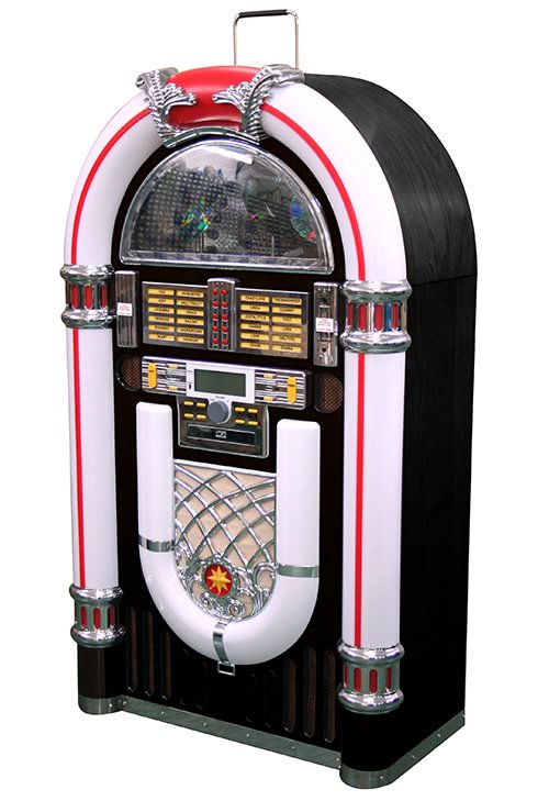 Steepletone MP3 CD Rock One Encode Replica Jukebox Liberty Games
