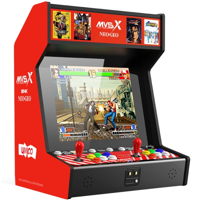 SNK NeoGeo MVSX Bartop Multi Game Arcade Machine