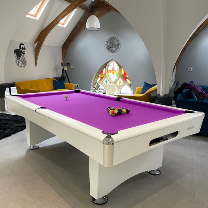 Pureline Nevada PRO II Slate Bed American Pool Table