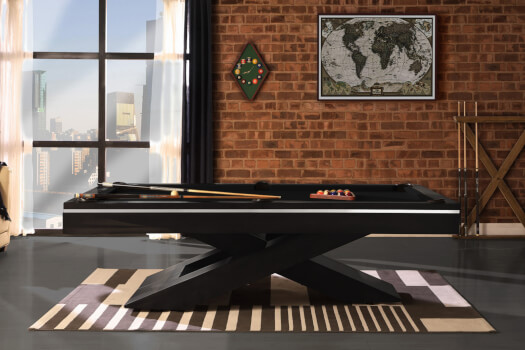 The Olympus Slate Bed Pool Table