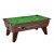 Omega 2.0 Slate Bed Pool Table - Table Finish : Walnut, Cloth Colour : Green, Freeplay or Coins : Electronic Coin Mechanism