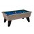 Omega 2.0 Slate Bed Pool Table - Table Finish : Shorewood (Freeplay 7ft Only), Cloth Colour : Blue, Freeplay or Coins : Freeplay