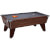 Omega Professional Slate Bed Pool Table - Table Finish : Dark Walnut, Cloth Colour : Grey, Freeplay or Coins : Freeplay