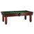 Oporto Freeplay Slate Bed American Pool Table - Table Finish : Mahogany, Cloth Colour : Atlas Green