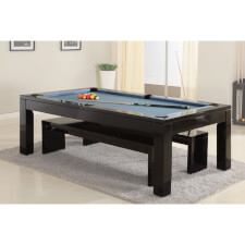 The Phoenix Solid Wood 7ft Slate Bed Pool Dining Table