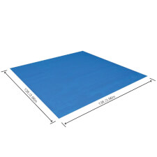 Bestway Swimming Pool Ground Cloth - Size : 13' x 13'
