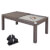 Pureline Pool Dining Table & Table Tennis Top - 6ft/7ft - Colour : Driftwood/Grey, Add Matching Benches : No Matching Benches, Add Games Table Top Stand : Add Black Stand
