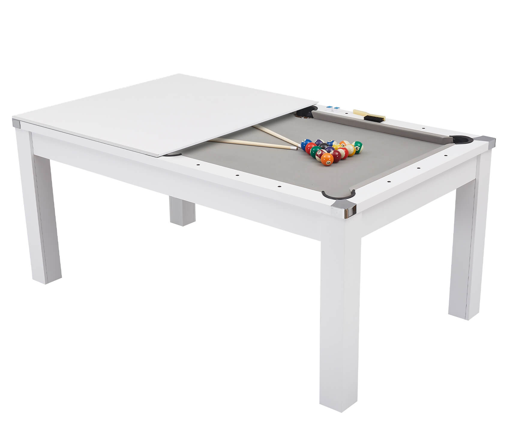 6ft pool table with table tennis top