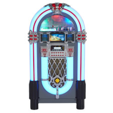 Graded Stock: Pureline 105 Retro Bluetooth & CD Jukebox - Colour : Grey