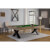 The Pureline Texas 8ft Slate Bed Pool Table - Cloth colour : English Green