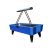 Reconditioned SAM Black Track 8ft Air Hockey Table - Vinyl Wrap Colour : Blue