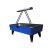 Reconditioned SAM Black Track 8ft Air Hockey Table - Vinyl Wrap Colour : Black