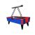 Reconditioned SAM Black Track 8ft Air Hockey Table - Vinyl Wrap Colour : Red