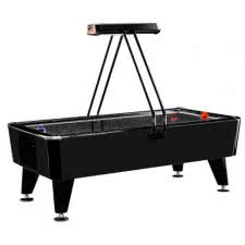 Reconditioned Fast Track Mk1 8ft Commercial Air Hockey Table - Choose finish : All Black finish