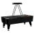 Reconditioned Fast Track Mk1 8ft Commercial Air Hockey Table - Choose finish : Black finish