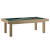 Rene Pierre Lafite 6ft American Slate Bed Pool Table - Table Finish : Sanded Oak, Cloth Colour : Green