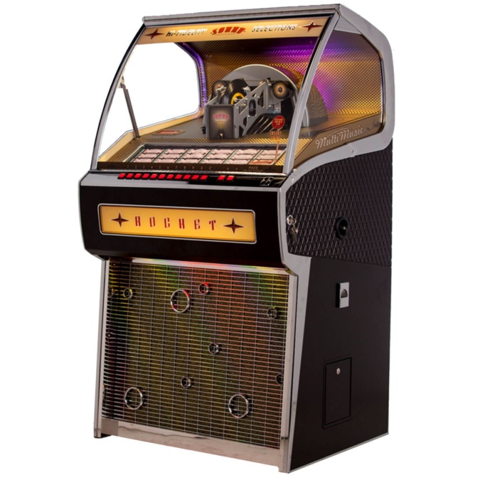 Stocked Sound Leisure Rocket Vinyl Jukebox
