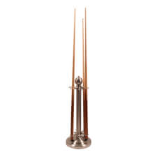 Black Steel Cue Stand for 6 Cues -  : 