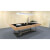 The Silverlight Deluxe Slate Bed Pool Table - Table Finish : Cherry, Cloth Colour : Black (Smart)