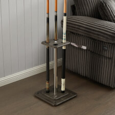 Slim Cue Stand For 4 Cues - Finish : Driftwood
