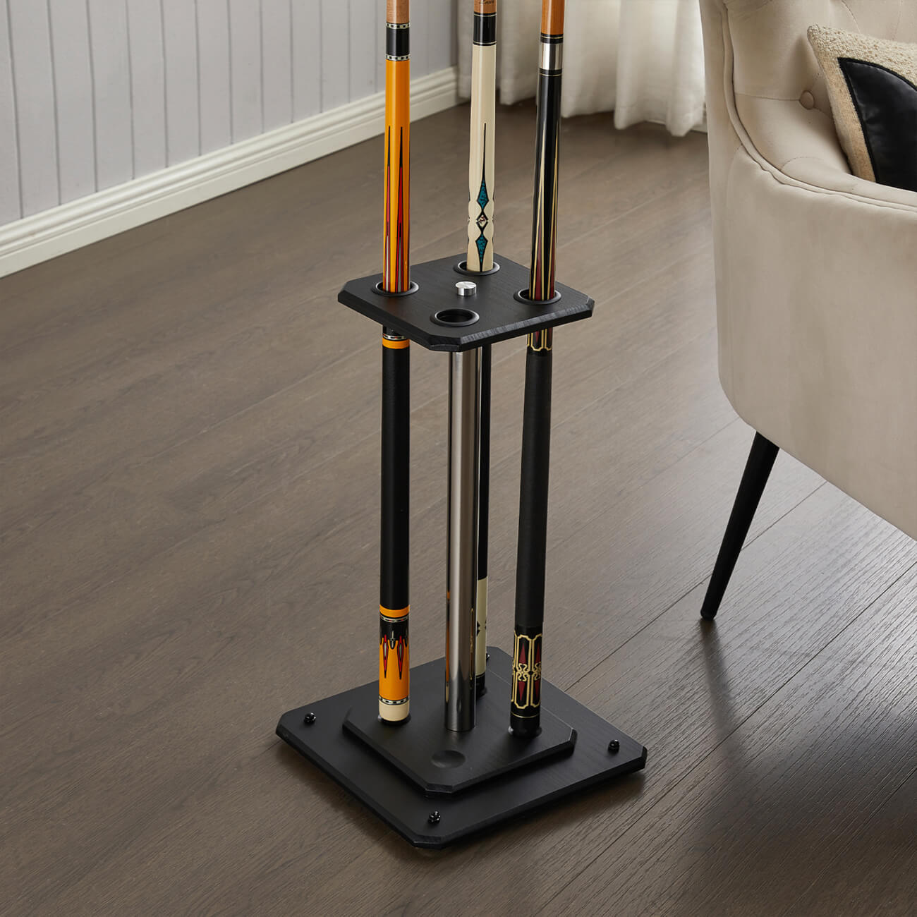 Slim Cue Stand For 4 Cues