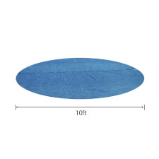 Bestway Solar Swimming Pool Cover - Size : 10ft