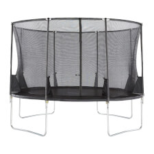 Plum Space Zone II Springsafe Trampoline & Enclosure - Size : 12ft