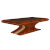The Spartan Slate Bed Pool Table - Table Finish : Ironwood, Cloth Colour : Nutmeg (Smart)