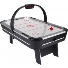 Strikeworth Pro Ice Aluminium 7 Foot Air Hockey Table - Colour : White