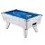 Supreme Winner Slate Bed Pool Table - Table Finish : Aluminium, Cloth Colour : Blue, Freeplay, Coins or Cashless : Freeplay Table