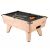 Supreme Winner Slate Bed Pool Table - Table Finish : Beech, Cloth Colour : Black, Freeplay, Coins or Cashless : Freeplay Table
