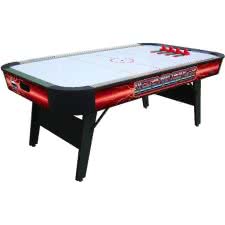 Buffalo Terminator II 7ft Air Hockey Table - Choose the folding leg version : Folding table. 