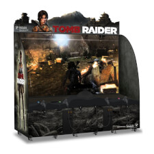 Tomb Raider Arcade Machine - Choose version : 120-inch screen