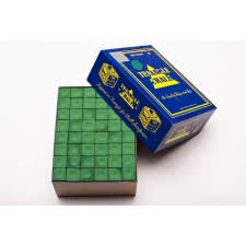 Triangle Billiard Chalk (144pcs) - Chalk colour : Green