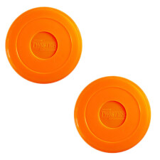 Twister 70mm Orange Air Hockey Puck (30-0070) - Number of pucks : Two pucks